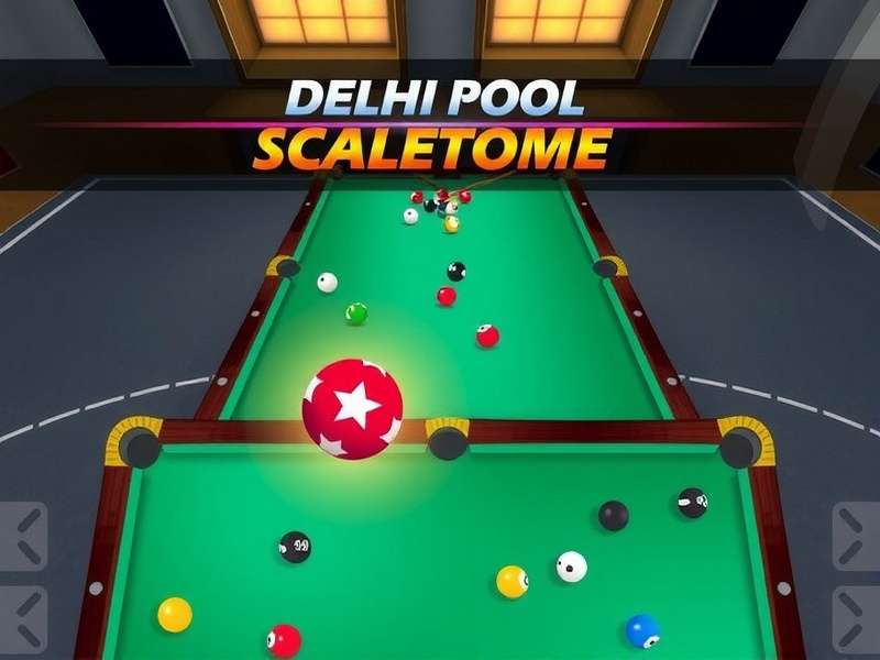 Delhi Pool Dynamo Main Game Interface Delhi Pool Dynamo Game Screenshot